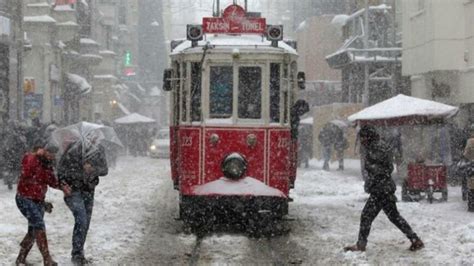 Kar yağışı istanbul 2020